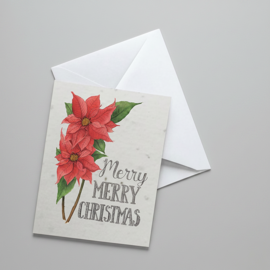 "Merry Merry Christmas"— 5 Card Set
