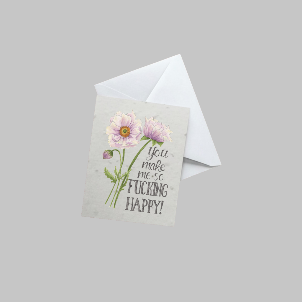 "You make me so F*cking Happy!"— 5 Card Set