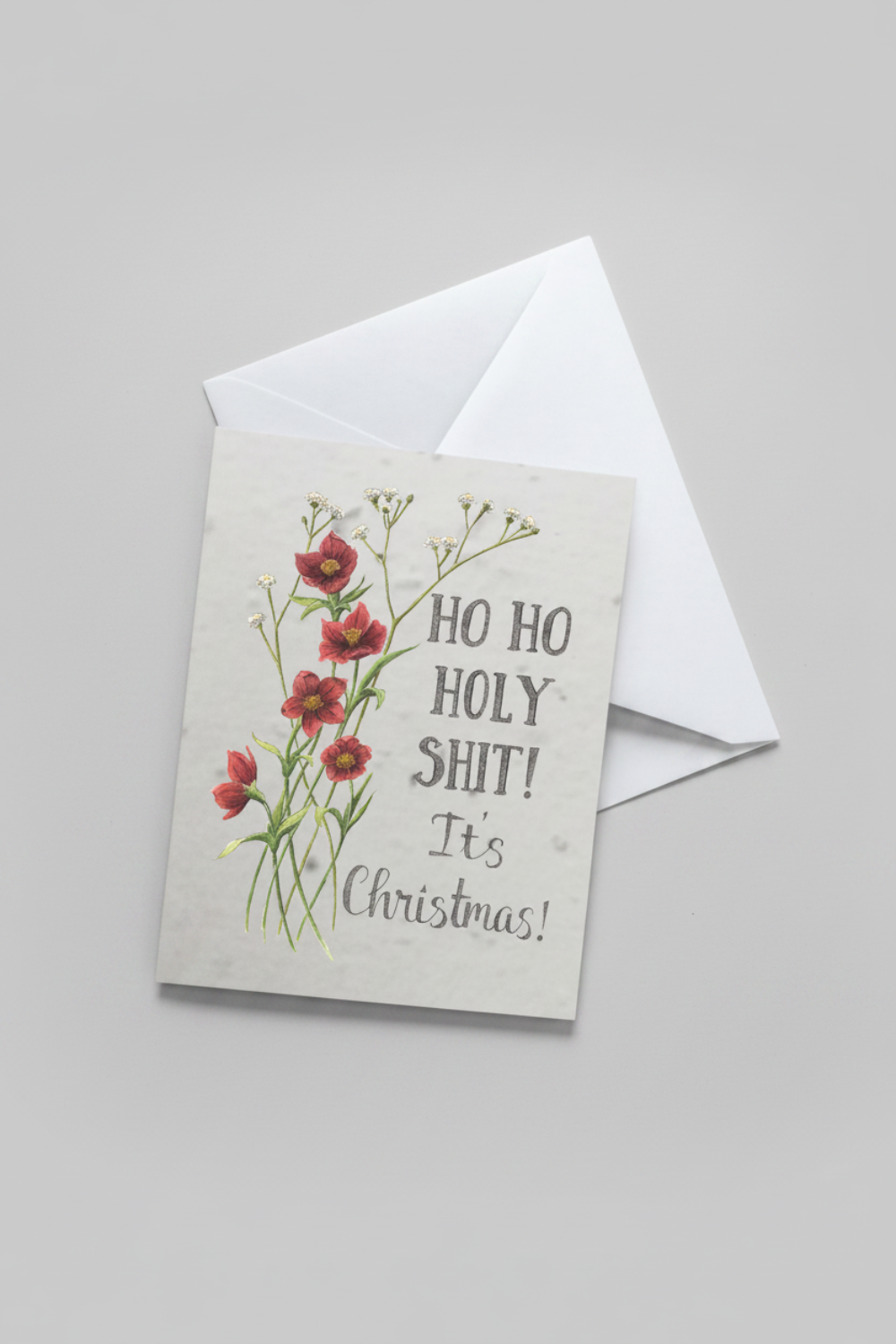 "Ho, Ho, Holy Sh*t it's Christmas"— 5 Card Set