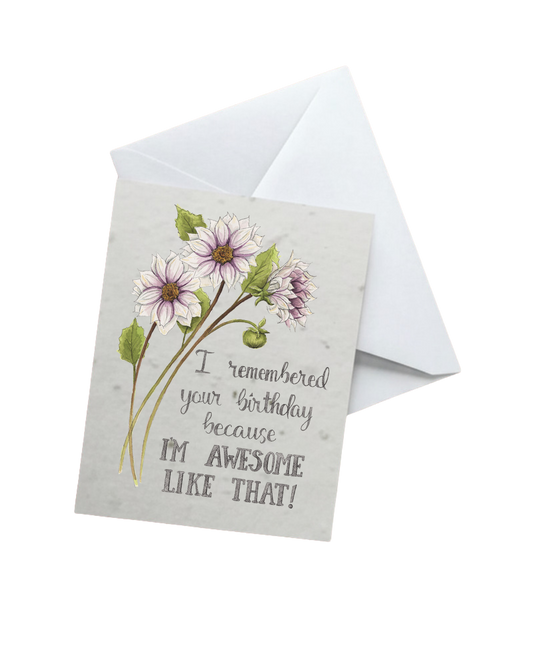 Happy Birthday Card