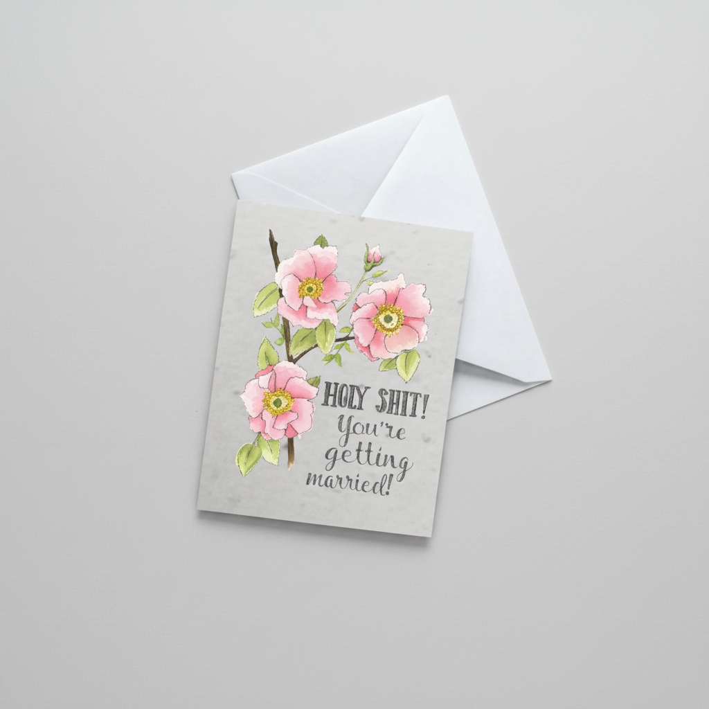 Wholesale - "Holy Shit! You're getting Married" - Pack of 6